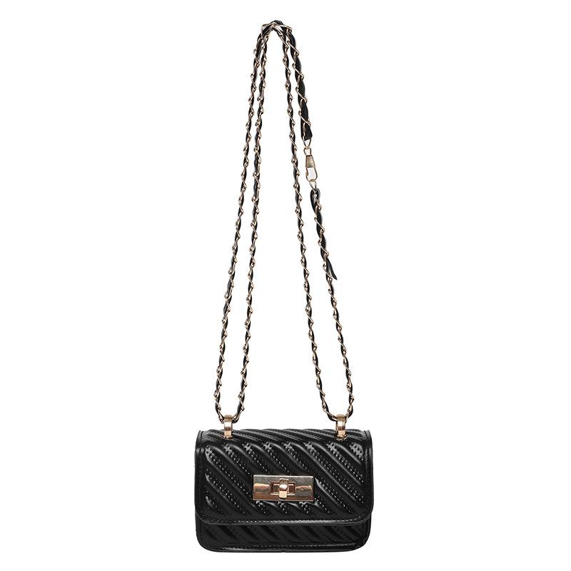 Rhombus Chain Bag Women's Spring and Summer 2025 New Fashion High-value Ins Messenger Bag Versatile Mini Square Bag