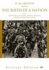 The Birth of a Griffith Short Stories Critical Edition Nation [DVD]