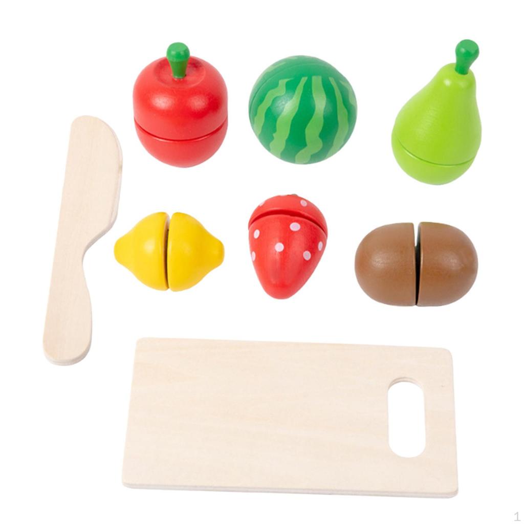 Cutting Toys Color Sorting Set Birthday Gifts Pretend Play Kitchen Accessories Early Educational Toy