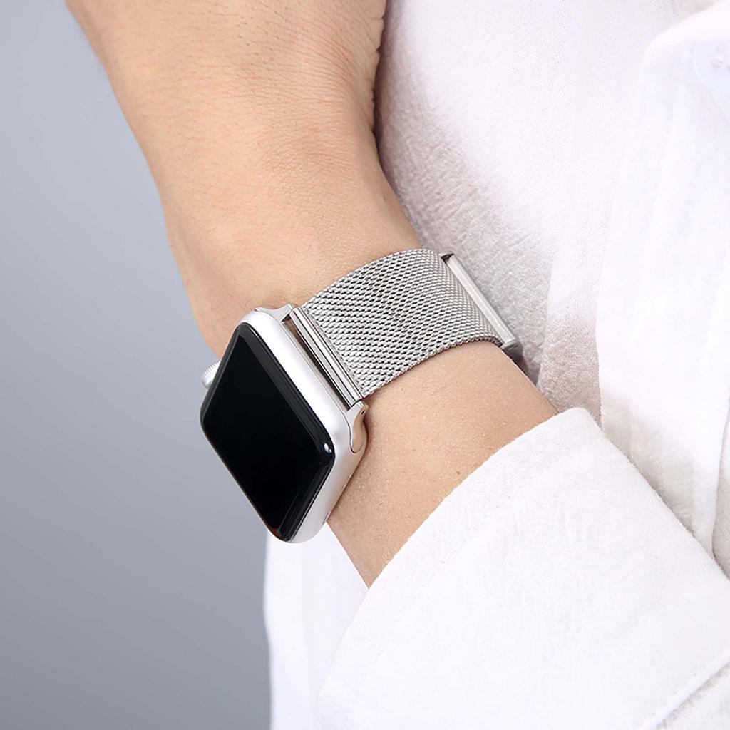 Milanese Strap For Watch Band Ultra 2 49mm 9 8 7 45mm 41mm Stainless Steel Wristband iWatch 6 5 4 3 SE 44mm 42mm 40mm 38mm