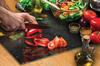 TAGLIERE IN VETRO 40x30 ARDESIA