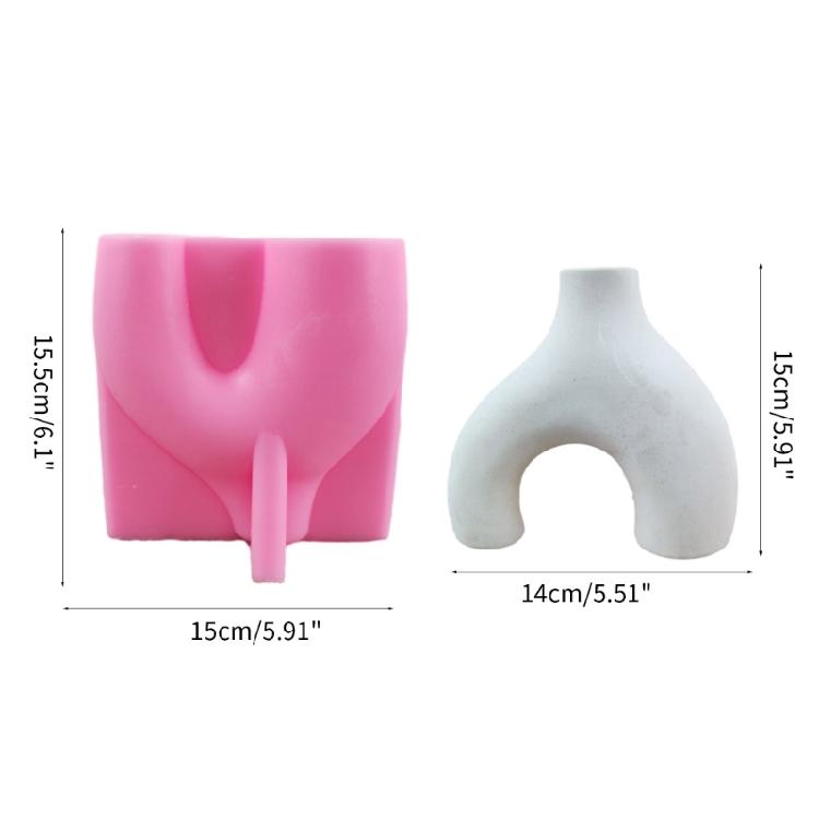 Arch Shape Flowerpot Storage Mold Trinket Box Tool DIY Home Decor Handmade Mold