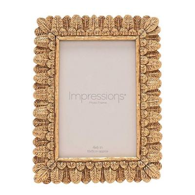 Widdop Impressions Leaf Photo Frame