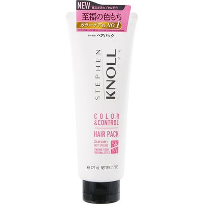 Steven Knoll Color Control Haarpackung mit 220 g Shampoo/Spülung (Prämie) Eine kleine Menge auf die gesamte Haarlänge auftragen und 2-3