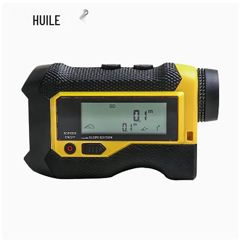 HUILE HL600 Handheld Laser Rangefinder Telescope with Dual Screen - 800m, 1000m, 1200m, 2000m