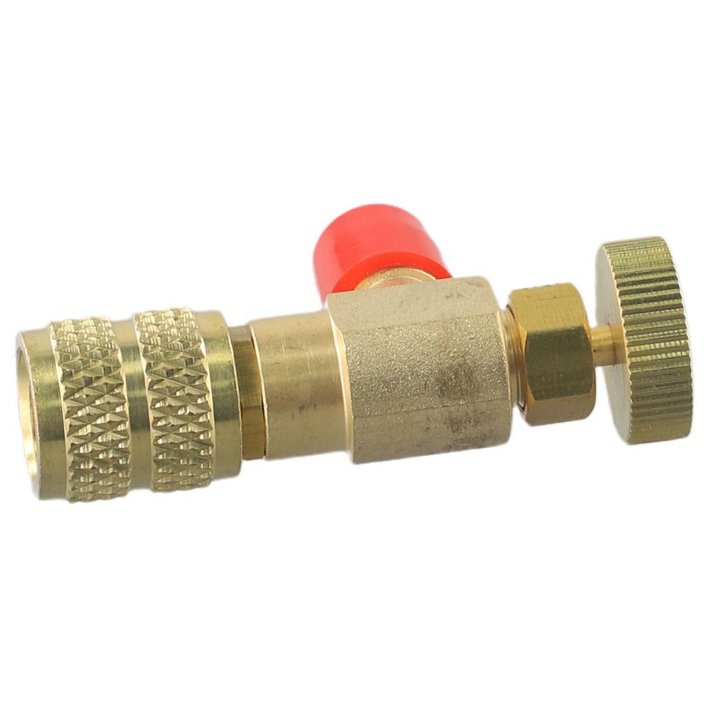 For R410A Air Conditioning Charging Hose R32 Control Valve 1/4 \'\' - 5/16 \'\' Flow Control Valve Air Conditioner Part