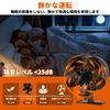 TENKOSUIYO Stove Fan, Oscillating, Small, Quiet, for Camping, 5-Blade, for Kerosene Stoves, Wood Stoves, Waste Oil Stoves, Fan, No Power Required, Ene
