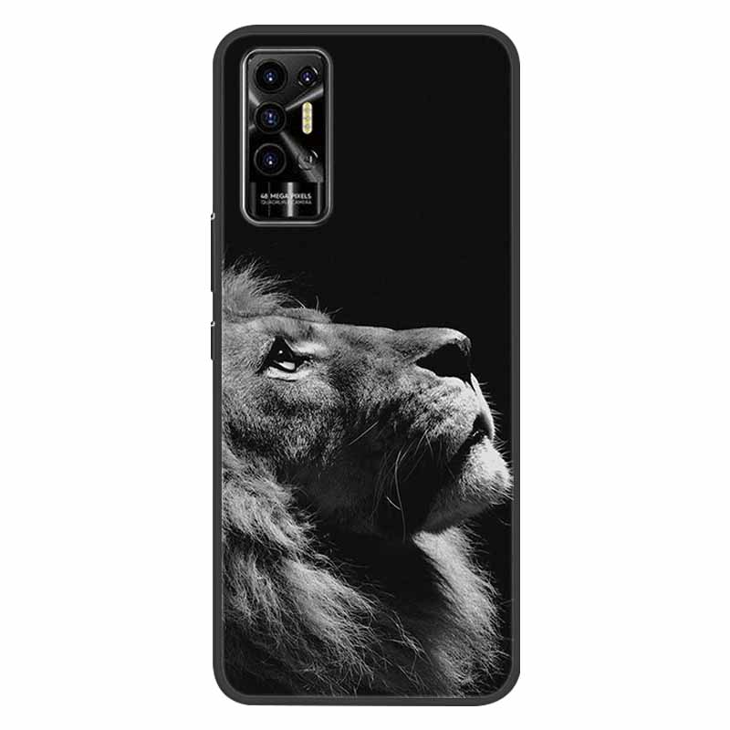 For Tecno Pova 2 Case Pova2 Shockproof Soft silicone TPU Back Cover For Tecno Pova 2 Phone Cases Pova2 2021 Case Cute Cartoon