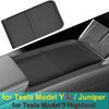 For Tesla Model Y L 2026 Accessories Center Console Pannel Storage Organizer Tray Model 3 2025 Y Juniper YL Phone Glasses Holder