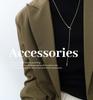 18K Gold Plated Korean Geometric Heart Knot Tassel Necklace M045
