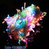 Solar LED Starry String Lights - Colorful Outdoor Decoration for Festivals, Weddings, and Rooms