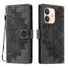 For Xiaomi Redmi Note 17 Pro 5G Mandala Embossed PU Leather Flip Wallet Phone Case