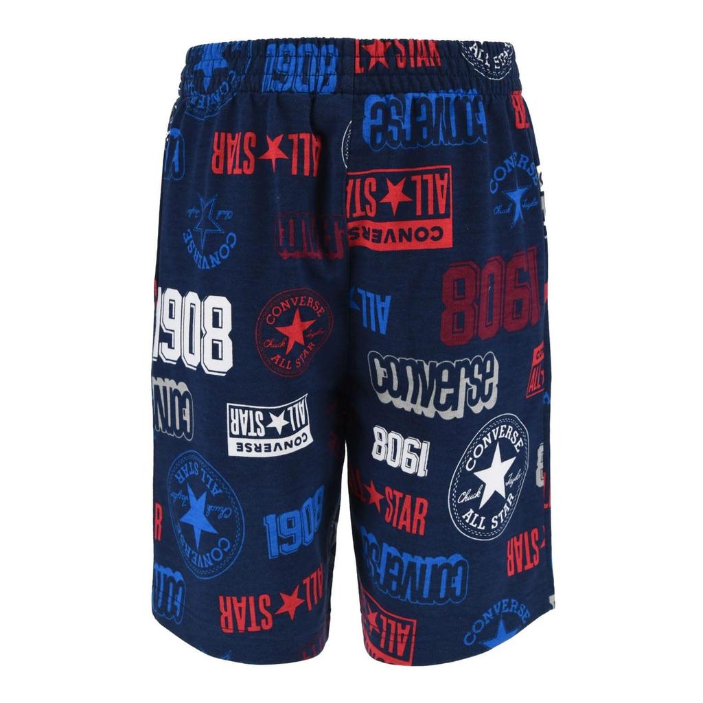 Converse Boys All-Over Print Logo Shorts
