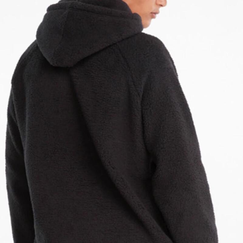 Puma Men's Faux Lamb Wool Hooded Hoodie 533122-01