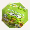 Keroppi,Picnic Automatic Folding Umbrella-Simple 8-Rib Design, Bright Cartoon Pattern, Durable Iron Frame, Suitable For Travel, Outdoor, Bea