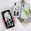 Casing For Samsung M31 F13 A9 C7 M01 M10 Fashionable Black Flowers Pattern Cover Case Transparent Soft Silicone Anti Slip Shell For Samsung Phone Bags
