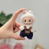 Mini Version 4.0 Vinyl Face Plush Blind Box Doll Clothes Christmas Set Small Nose Gaga Heart Bottom Password