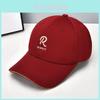 Spring Summer Unisex Baseball Cap With Embroidered Letter Design And Adjustable Fit For Casual Wear