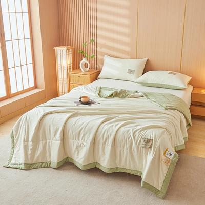 7A Antibacterial Summer Cool Quilt Summer Cloud Soft Cool Air Conditioner Quilt Four-Piece Machine Washable Soybean Quilt Summer