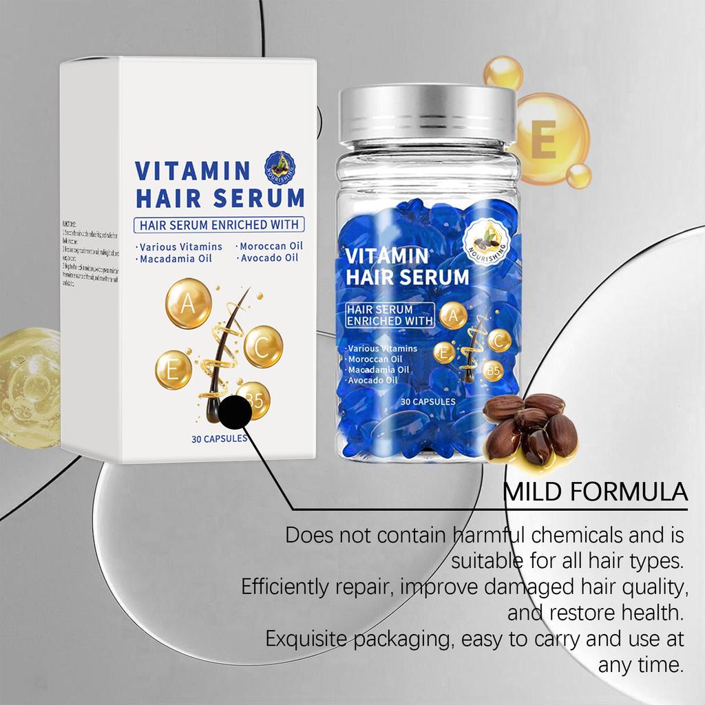 Hair Care Essenceoils Capsule Damaged Hair Bifurcation Fracture30ml