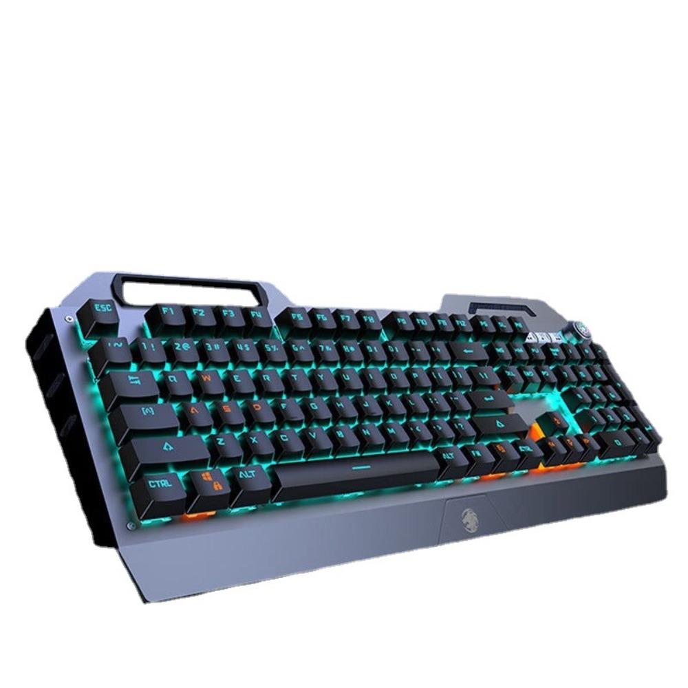 Mechanical Keyboard, Wired Mouse Set, Game Computer, E-sports, Green Axis, Wireless Keyboard and Mouse Special