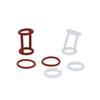 Soft Serve Ice Cream Maker Seal Ring & Tube Kit Food Grade Durable Replacement Component for Home Kitchen