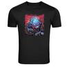 Mummy Soldier Minigun Halloween Graphic T Shirt Funny Tee