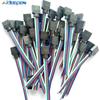 4pin 10cm LED RGB Strip Light Connector Male Female Plug Socket Connecting Cable Wire For 5050 RGB RGBW Led Strip Light