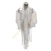 55KF Halloween Geisterpuppen Dekorationen Auffälliges Totenkopfkopf Ornament Schreckliche Festliche Verzierungen für Außenbereich