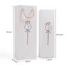 Rose Jewelry Box Creative Ring Necklace Packaging Display Boxes Wedding Ring Gift Box Women's Rings Jewelry Pack Storage Boxes