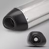 The R77 exhaust pipe fits motorcycles like the G310RR, NINJA400, S1000RR, R1, RSV4, and Z1000.