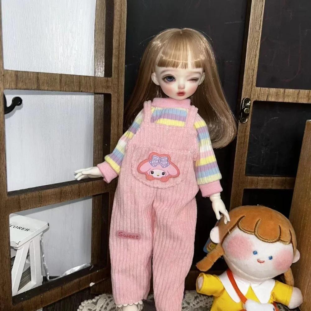 Móda Roztomilý Ležérní 30cm Oblečení pro panenky Šaty Oblečení na převlékání 1/6 BJD Panenka Oblečení Set Dívčí Hračka Dárek Doplňky pro panenky