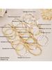 31/18/16/15/7pcs Simple Beaded Pearl Cross Bracelet Set For Women Vacation Dating Birthday Daily Wear Party Jewelry Accessory