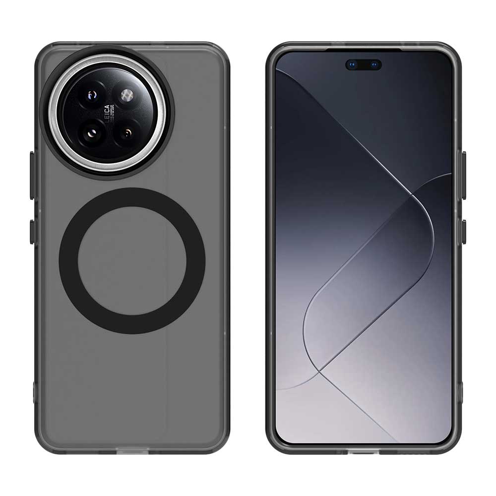 Magsafe Matte Phone Case For Xiaomi MI Civi 4 Pro 14 Civi Protective Case Magnetic Wireless Charging Shockproof Back Cover