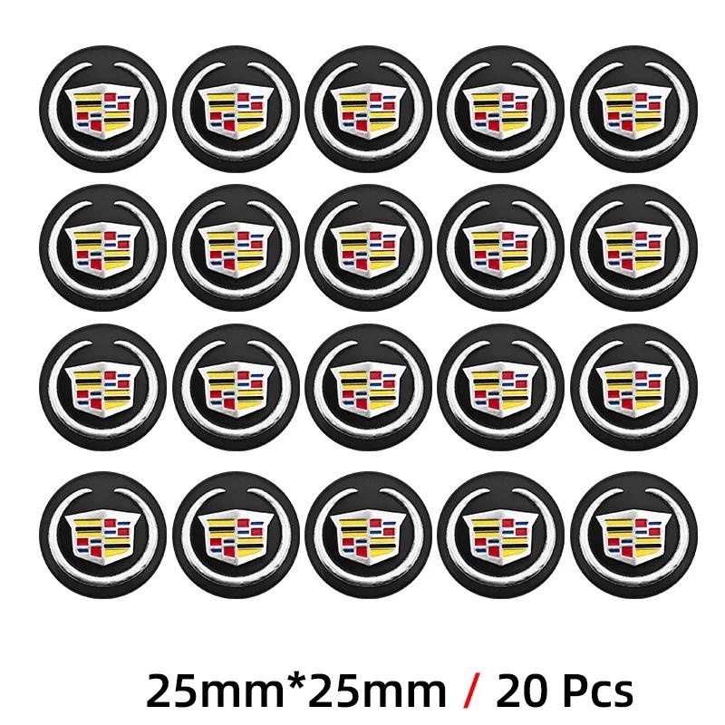 Car Key Emblem Badge Sticker Auto Control Key Logo Decal for Cadillac XT4 XT6 CTS DTS STS XTS ATS BLS SLS CT5 Escalade Deville