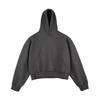 Loose Fit Solid Color Hoodie Simple Style Long Sleeve Unisex Casual Sweatshirt