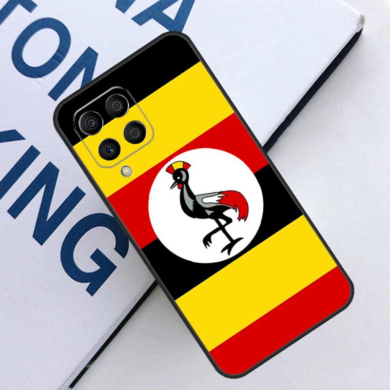 

Uganda Flag Coat Of Arms For Samsung Galaxy M16 M06 M33 M13 M35 M53 M11 M21 M31 M55 M15 M14 M34 M54 M12 M32 M52 Case Samsung M32 4G
