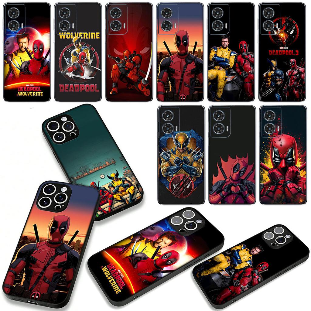 Phone Cover for Xiaomi Redmi 15C 15 A4 A5 9A 9T 10A 10C 9C NFC Note 11 9 10 Pro 8T Case Marvel Wolverine Movie Deadpool Casing