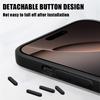 Planet Astronaut Pattern Clear Matte Case For iPhone 16 Pro Max 15 Pro 14 13 Wireless Charge Shockproof for Magsafe Magnetic Phone Cover