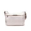 HIROKO KOSHINO SPORTS Horizontal Shoulder Bag with L-Shaped Deodorizing Pouch, HKO01 (Ivory)