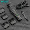 V-995 Tagliacapelli Elettrico, Corpo in Metallo e Pelle Tagliacapelli da Uomo per Uso Domestico, Rasoi Elettrici con Intaglio a Olio, Display Digitale LED per Taglio dei Capelli a Casa