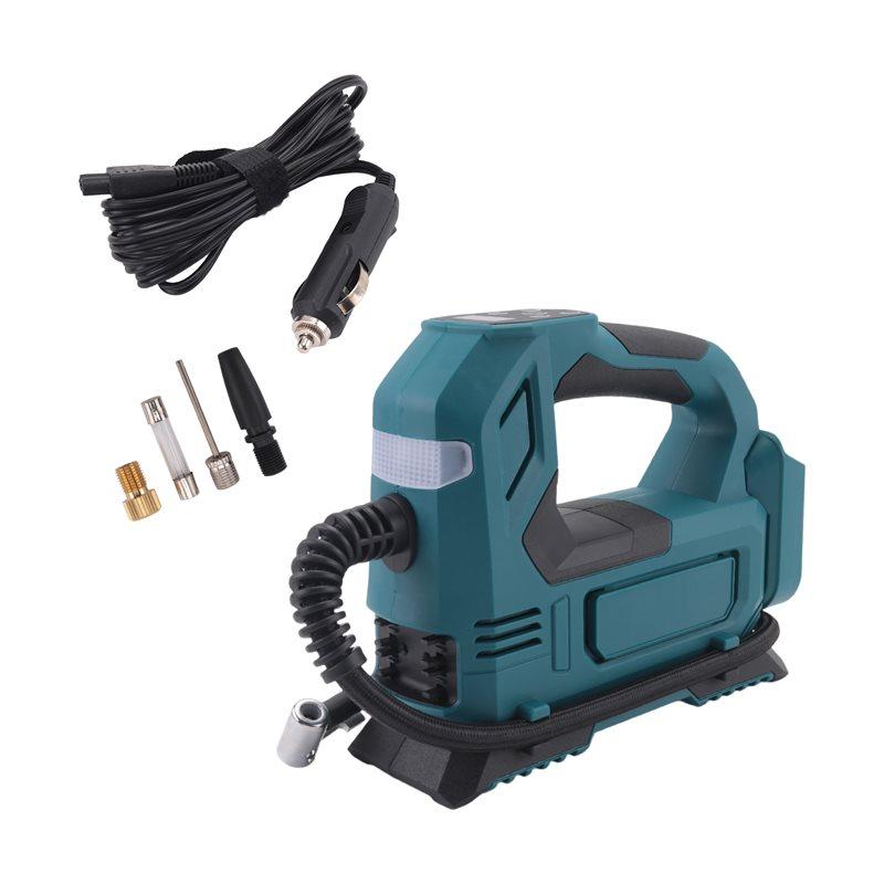 Feb.Portable Air Pump For 18V Battery Cordless Inflator Tool For Car Tyre Inflator Electric Motorcycle Pump