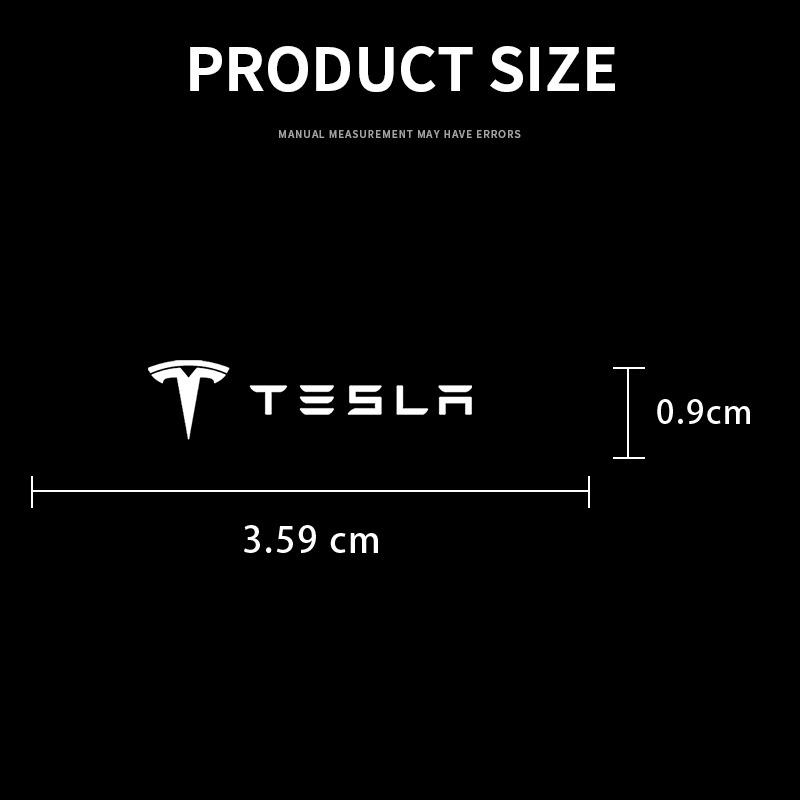 2/5/10Pcs Car Interior Random Stickers Car Steering Wheel Emblem Styling For Tesla Model 3 Model X S 2016-2023  Model Y Decals TM3 TMX