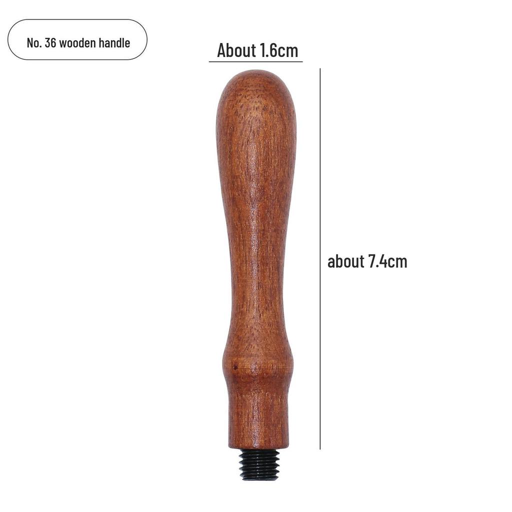Rosewood Wax Seal Handle - Retro European Style for Envelopes