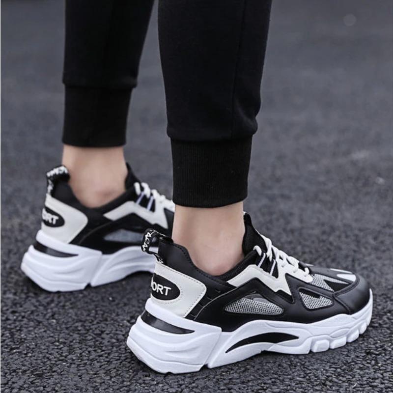 Men's Sneakers Breathable Running Shoes 2024 New Fashion Casual Breathable Mesh Sneakers Sport Running Shoes Zapatillas Hombre