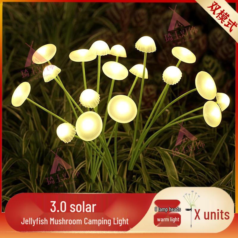 Solar Jellyfish Outdoor String Lights - Garden & Balcony Decoration