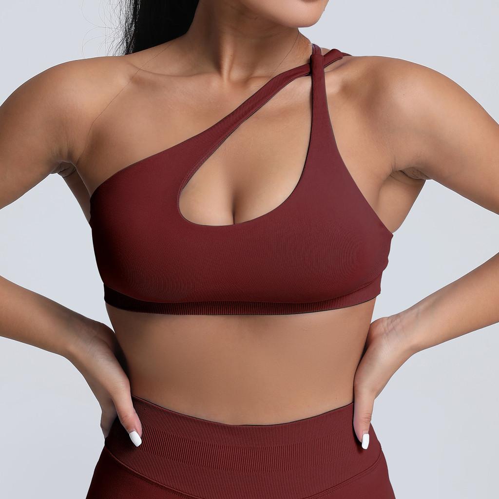 Seamless Nylon Sports Bra With High Elastic Quickdry Fabric For Yoga And Running For Active Women