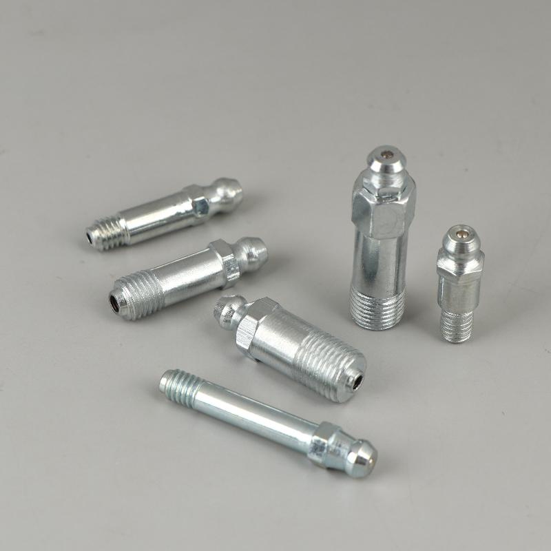 5Pcs Lengthened Grease Nipple Special Zerk M6 M8 M10 Metric Head Connector Straight Type