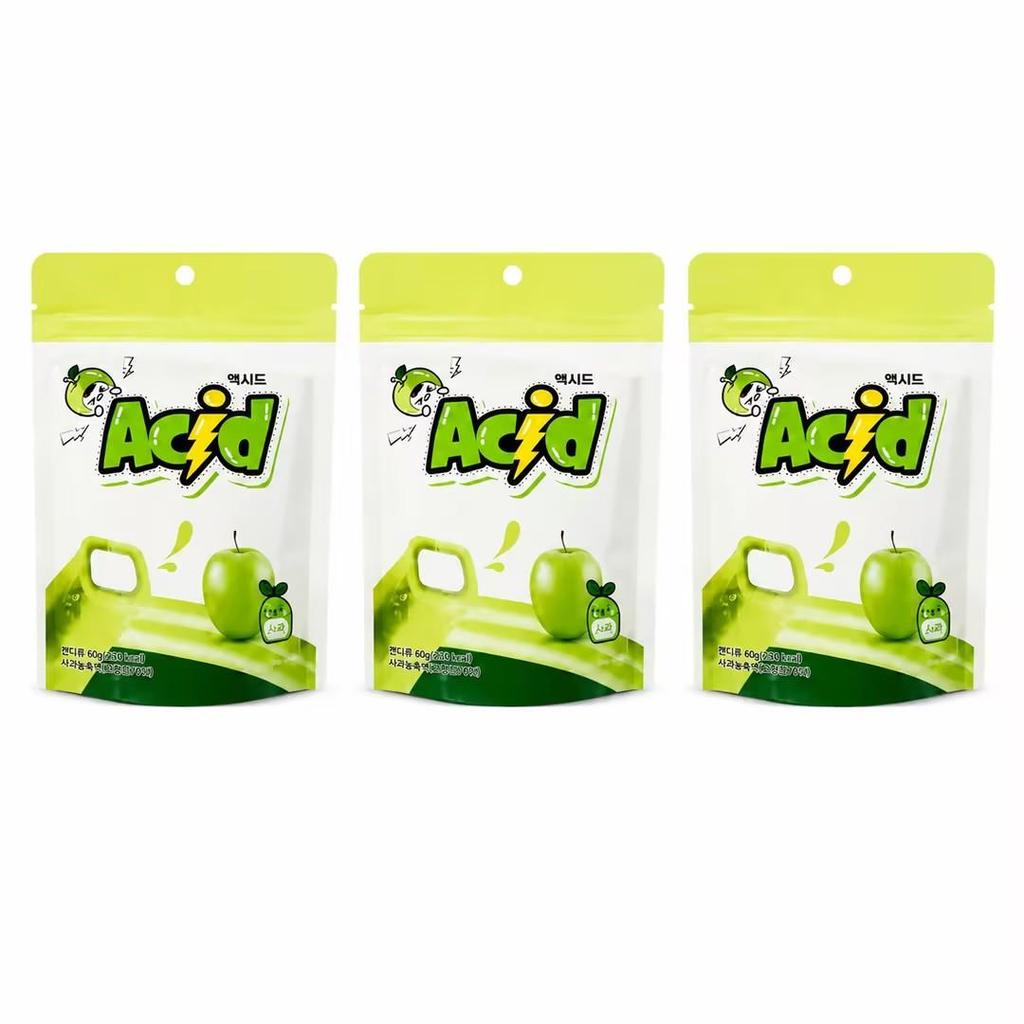YEM Long Filled Candies, 3 flavors 6pcs| Sweet Rich Filling Flavor, Chewy Texture, Convenient Snack