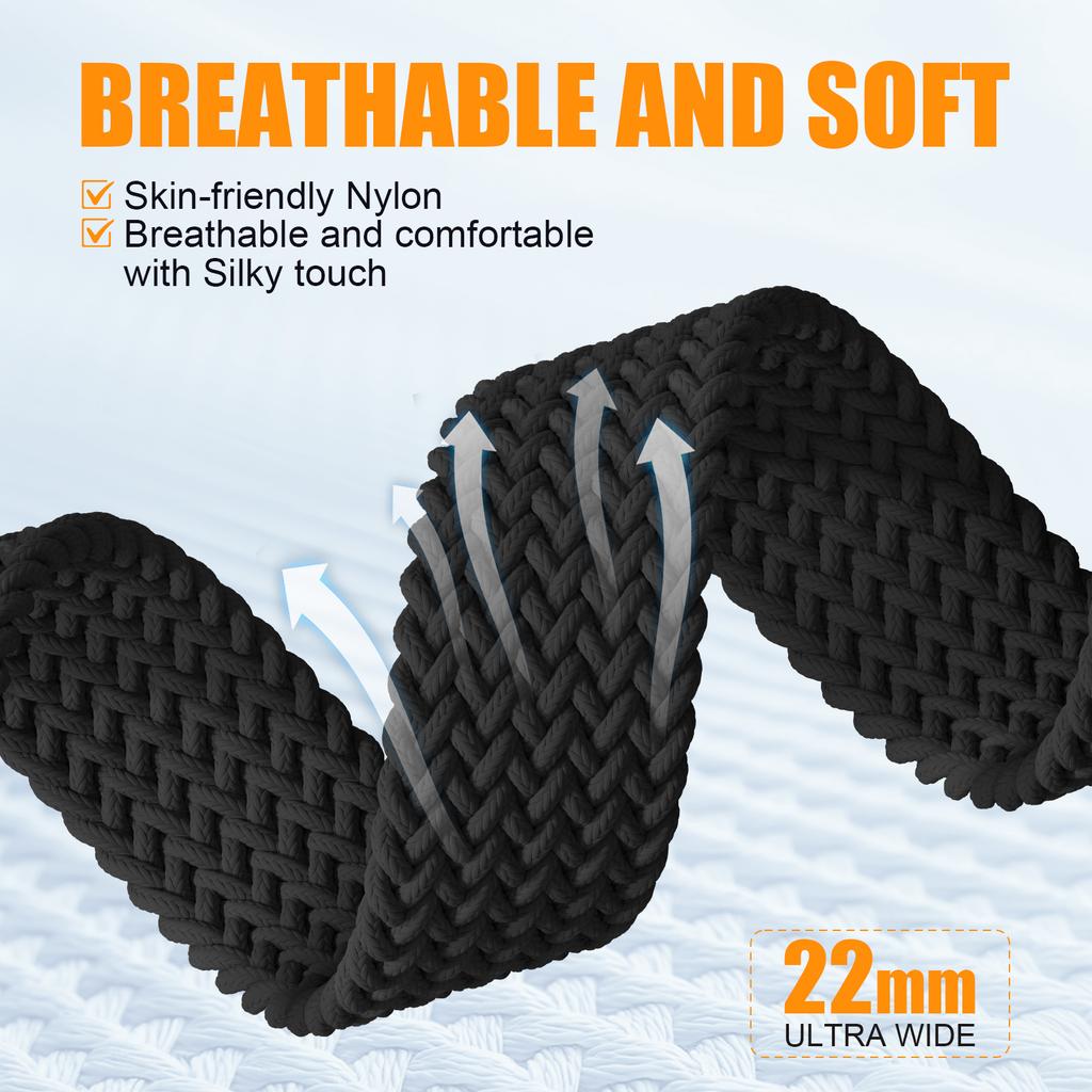 Case+Braided Strap For Apple Watch Bands 40mm 45mm 41mm 44mm 46mm 42mm magnetic correa Bracelet iWatch series se 3 6 7 8 9 10 11
